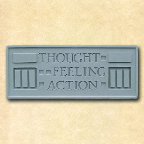 Larkin Thought Feeling Action Plaque