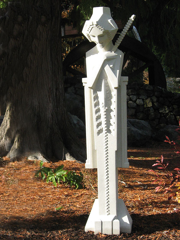 Frank Lloyd Wright Statuary Cast Stone, Frank Lloyd Wright Garden Sprite