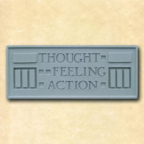 Larkin Thought Feeling Action Plaque